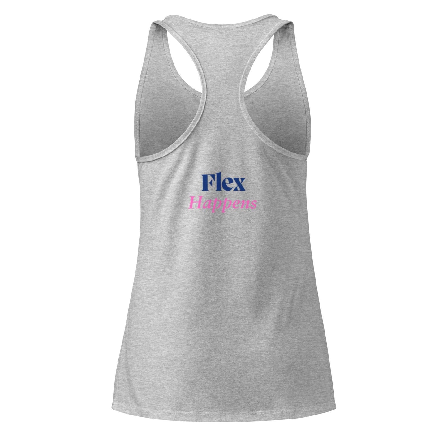Women’s fitted Racerback Tank Top-Performance -