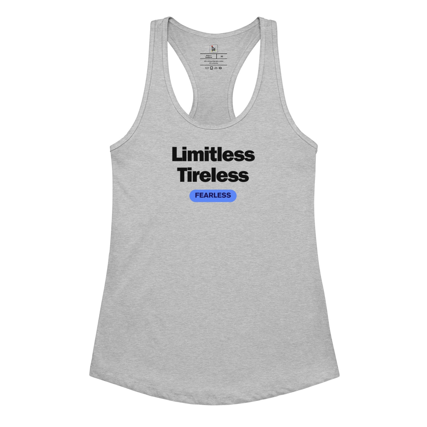 Women's Fitted Racerback Tank Top for Active Lifestyle -