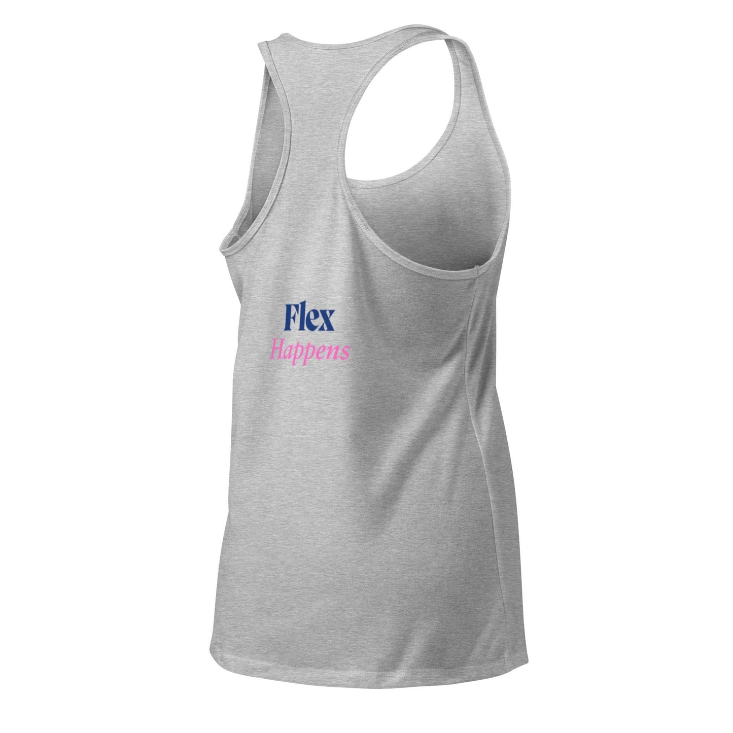 Women’s fitted Racerback Tank Top-Performance -