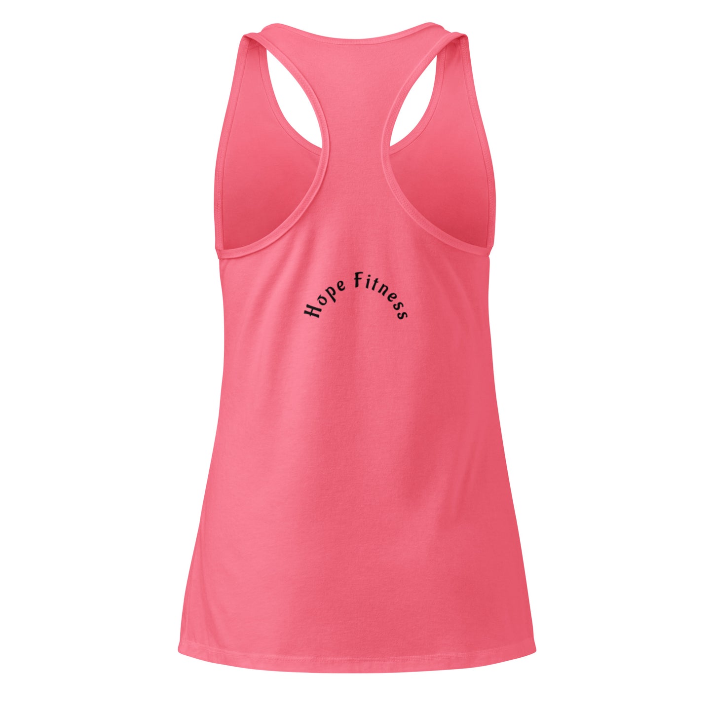 Women's Fitted Racerback Tank Top for Active Lifestyle -