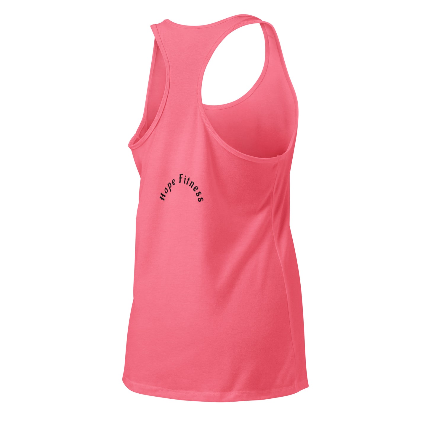 Women's Fitted Racerback Tank Top for Active Lifestyle -