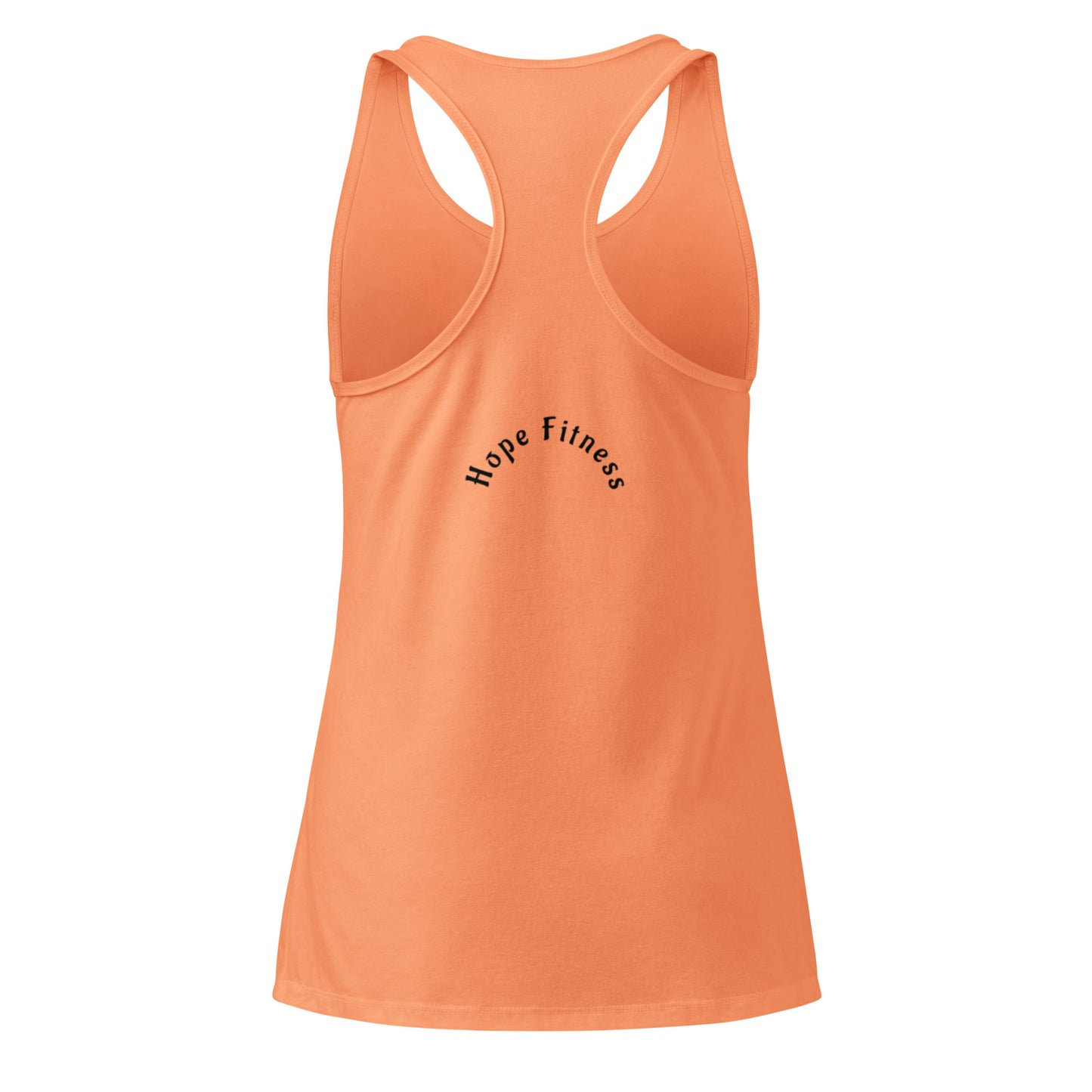 Women's Fitted Racerback Tank Top for Active Lifestyle -