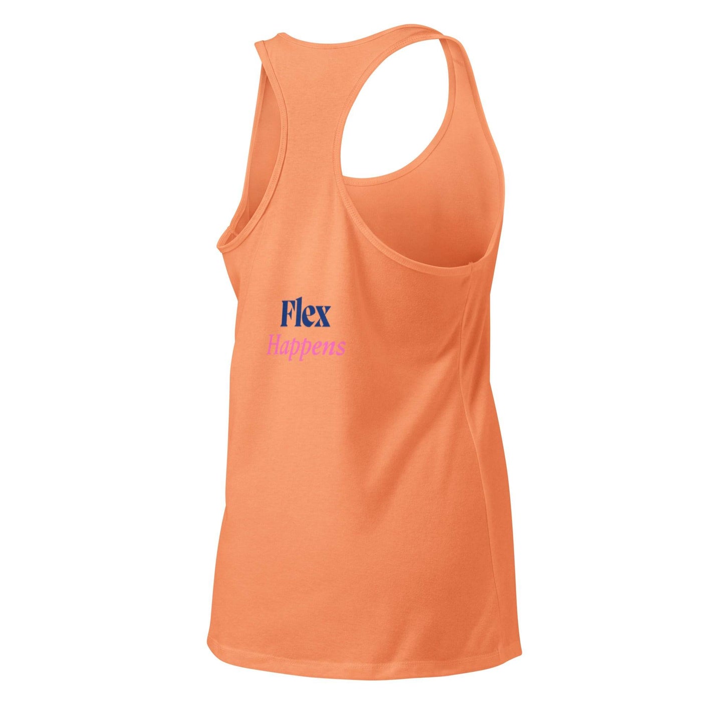 Women’s fitted Racerback Tank Top-Performance -