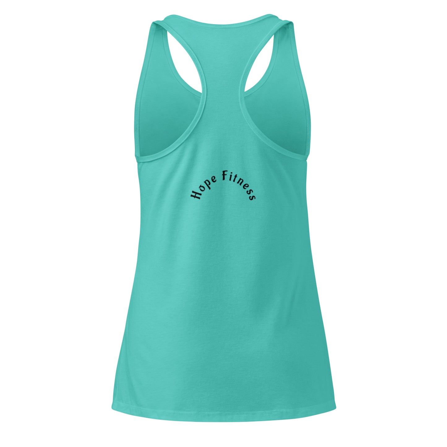 Women's Fitted Racerback Tank Top for Active Lifestyle -