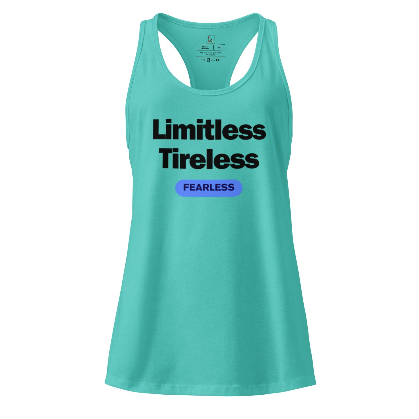 Women's Fitted Racerback Tank Top for Active Lifestyle -