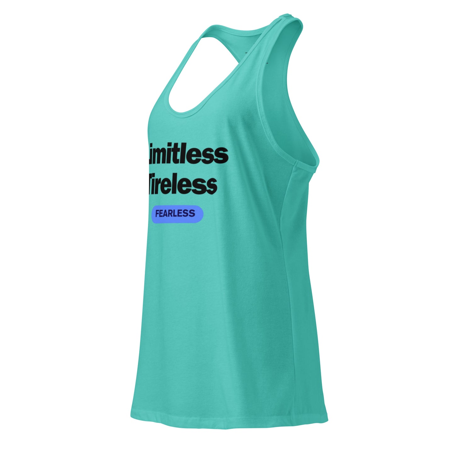 Women's Fitted Racerback Tank Top for Active Lifestyle -