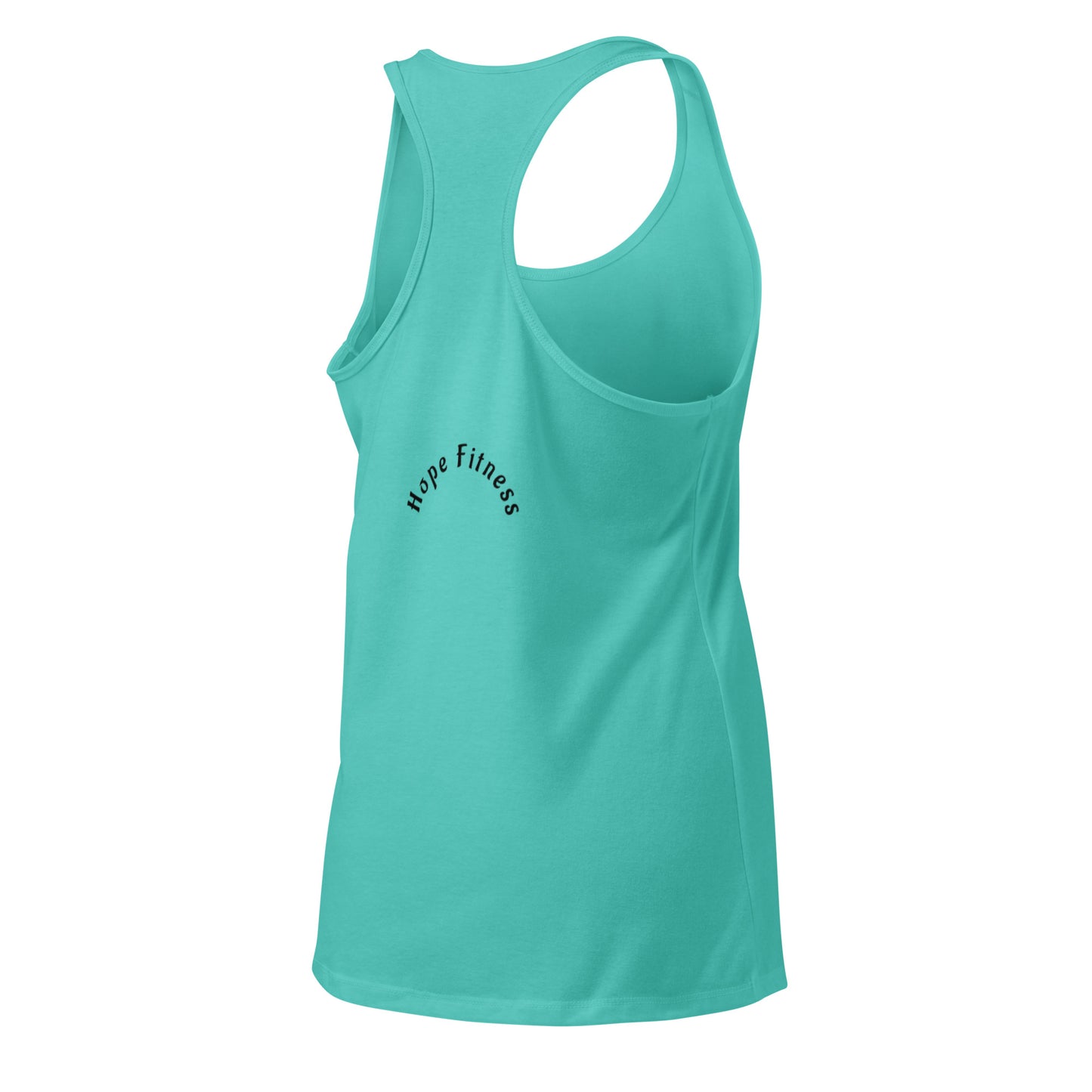 Women's Fitted Racerback Tank Top for Active Lifestyle -