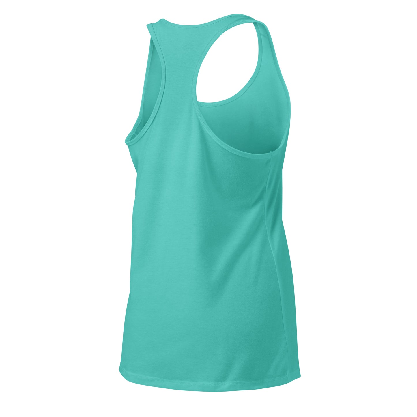 Women's Fitted Racerback Tank Top - Body Positive Style -