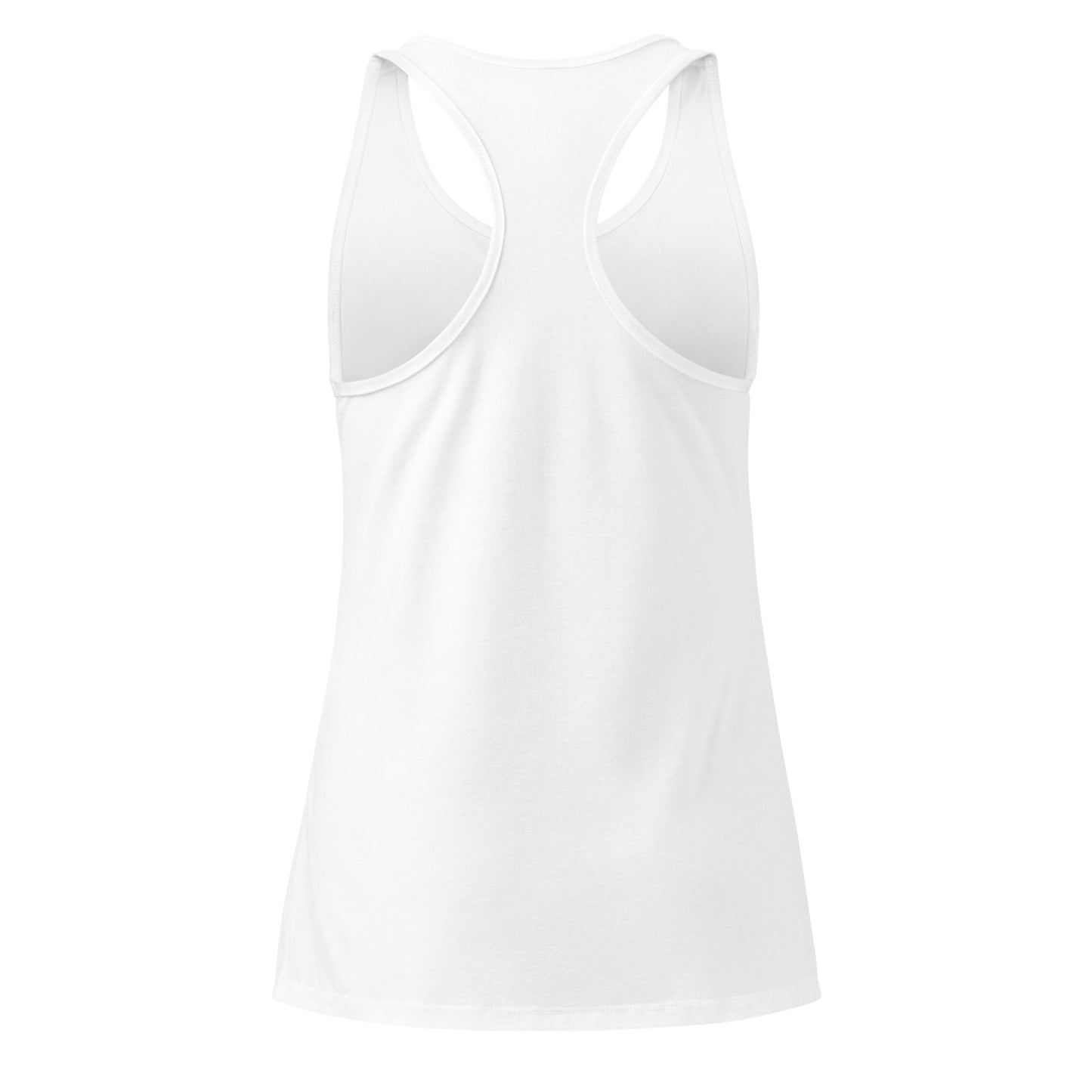 Women's Racerback Tank Top - Fitted Chaise Pain Design -