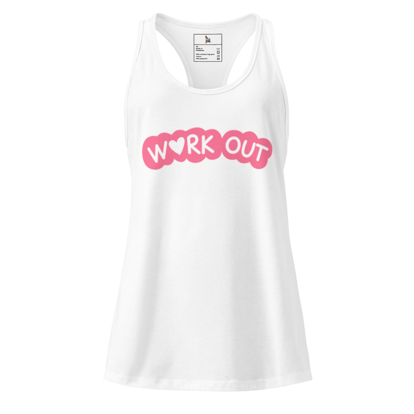 Women's Workout Tank Top - Fitted Racerback for Active Lifestyles -