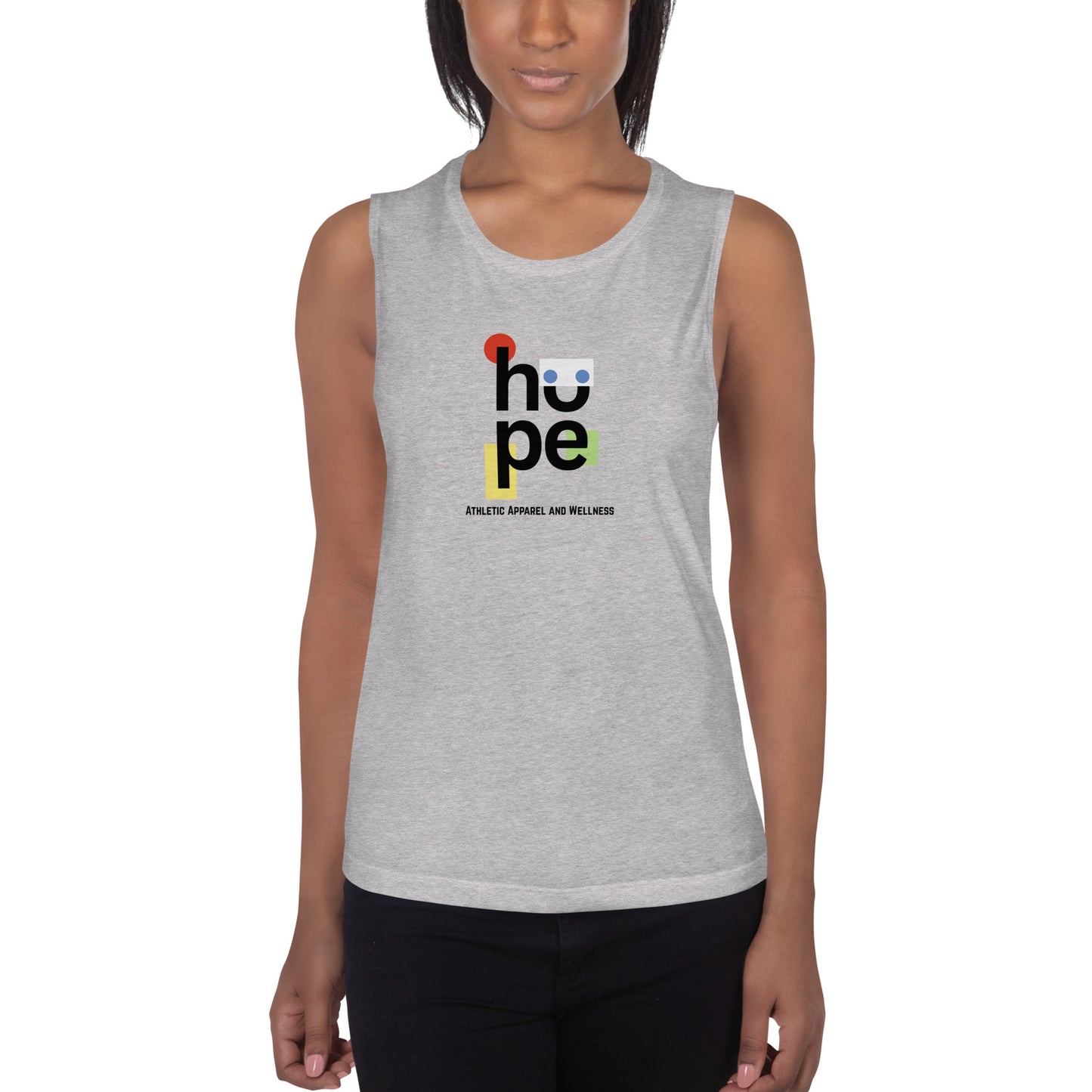 Women's Muscle Tank Top - Fitness Gym Workout Tank for Women
