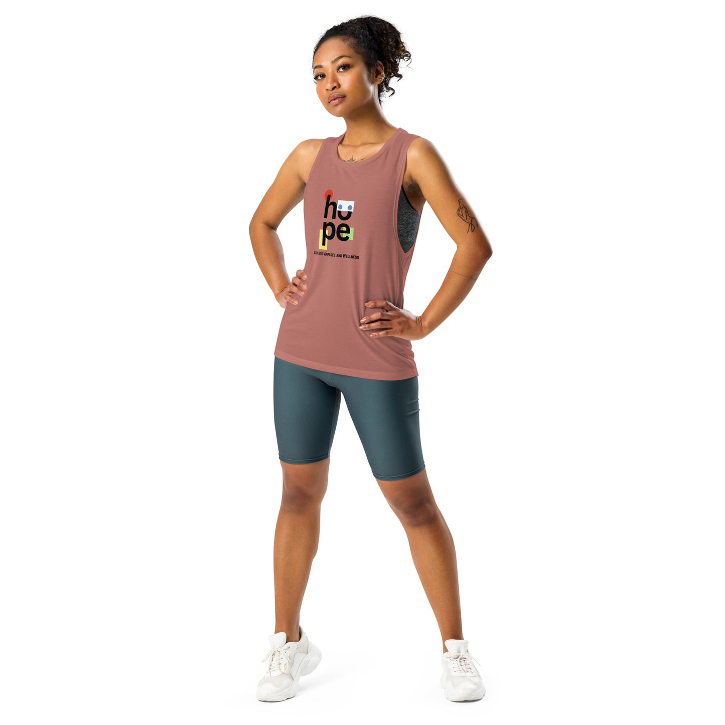 Women's Muscle Tank Top - Fitness Gym Workout Tank for Women