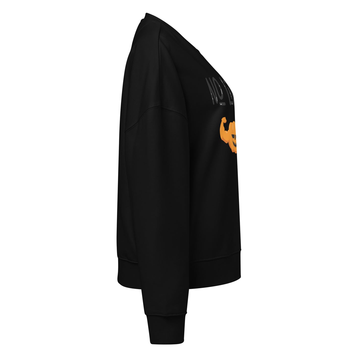 Women's Organic Sweatshirt - No Limits Halloween Edition for Eco-Friendly Style -