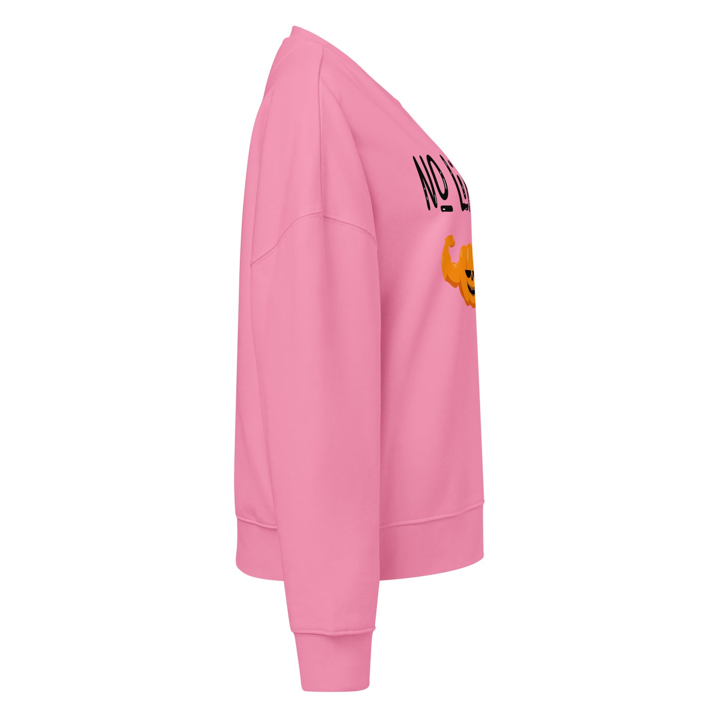 Women's Organic Sweatshirt - No Limits Halloween Edition for Eco-Friendly Style -