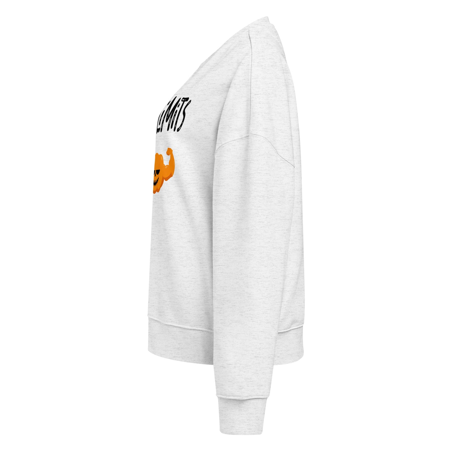 Women's Organic Sweatshirt - No Limits Halloween Edition for Eco-Friendly Style -