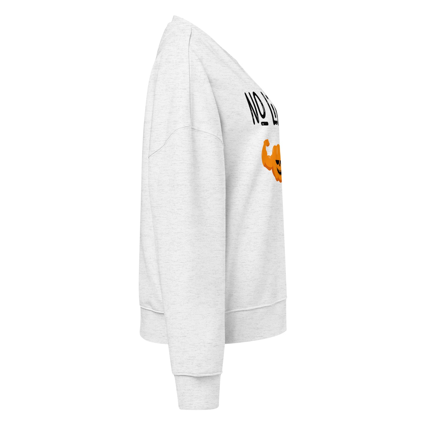 Women's Organic Sweatshirt - No Limits Halloween Edition for Eco-Friendly Style -