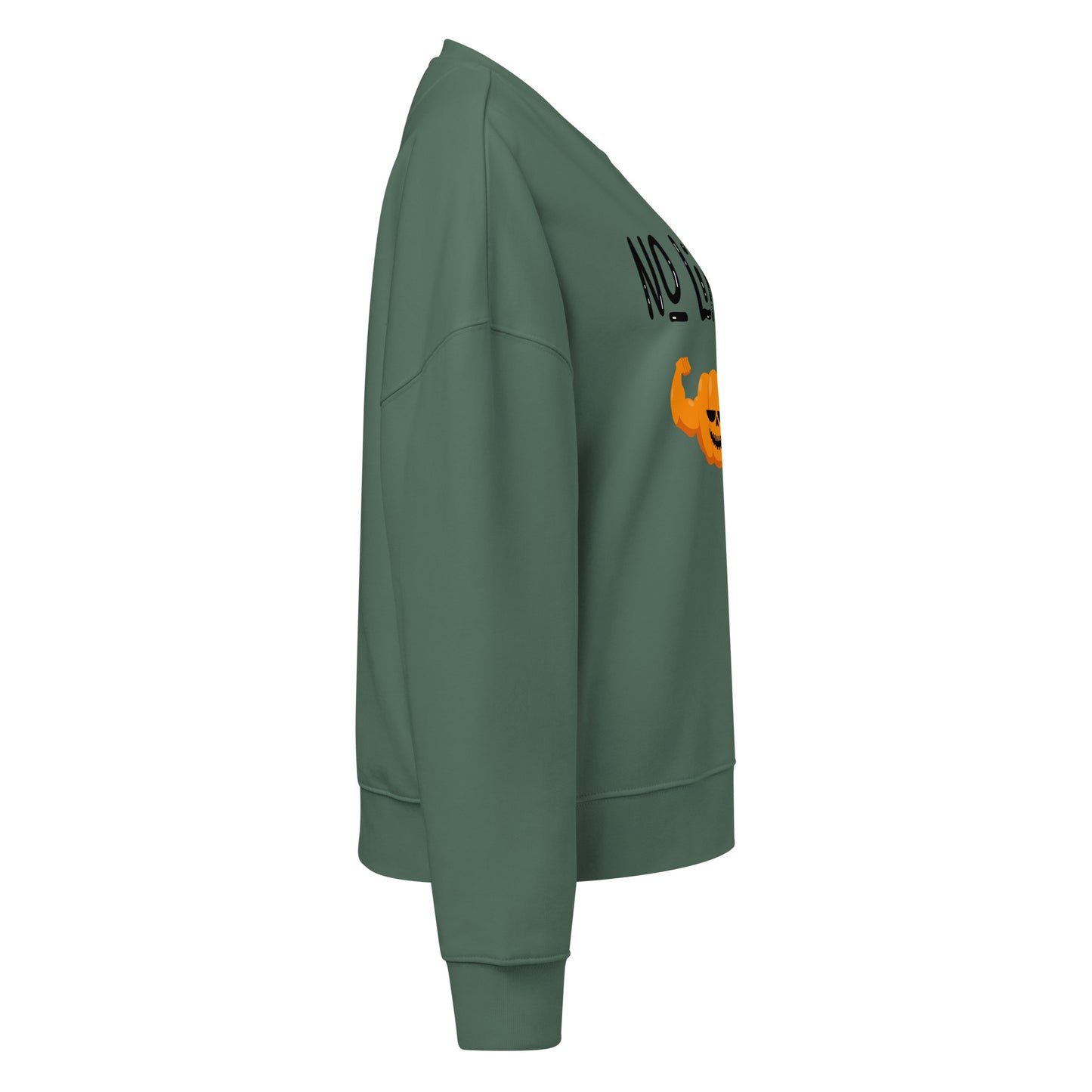 Women's Organic Sweatshirt - No Limits Halloween Edition for Eco-Friendly Style -