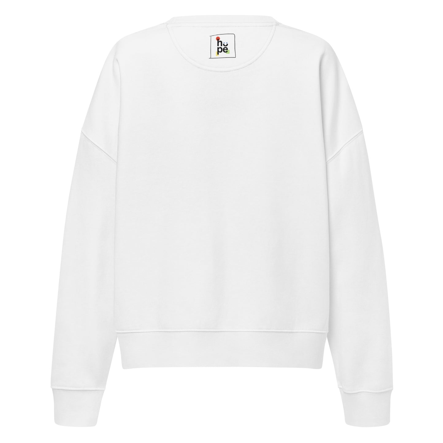 Women’s Organic Sweatshirt - I Can, I Will Crew Neck Design -