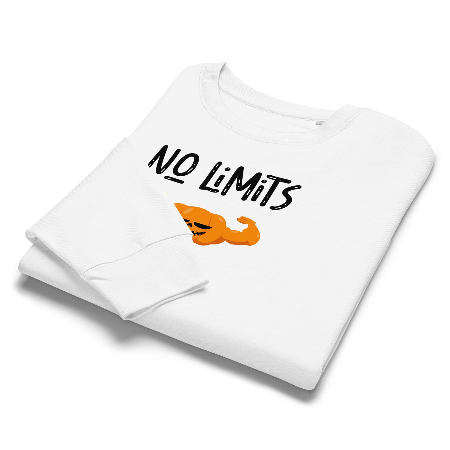 Women's Organic Sweatshirt - No Limits Halloween Edition for Eco-Friendly Style -