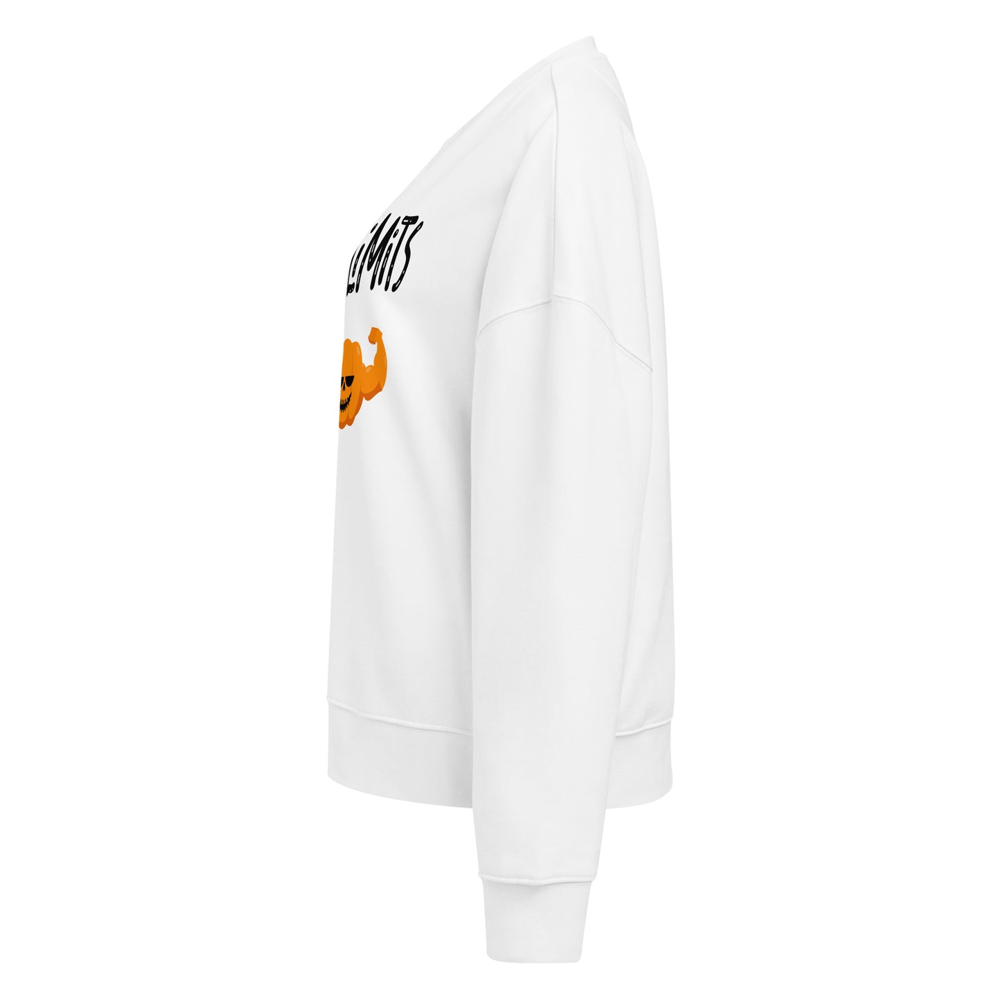 Women's Organic Sweatshirt - No Limits Halloween Edition for Eco-Friendly Style -