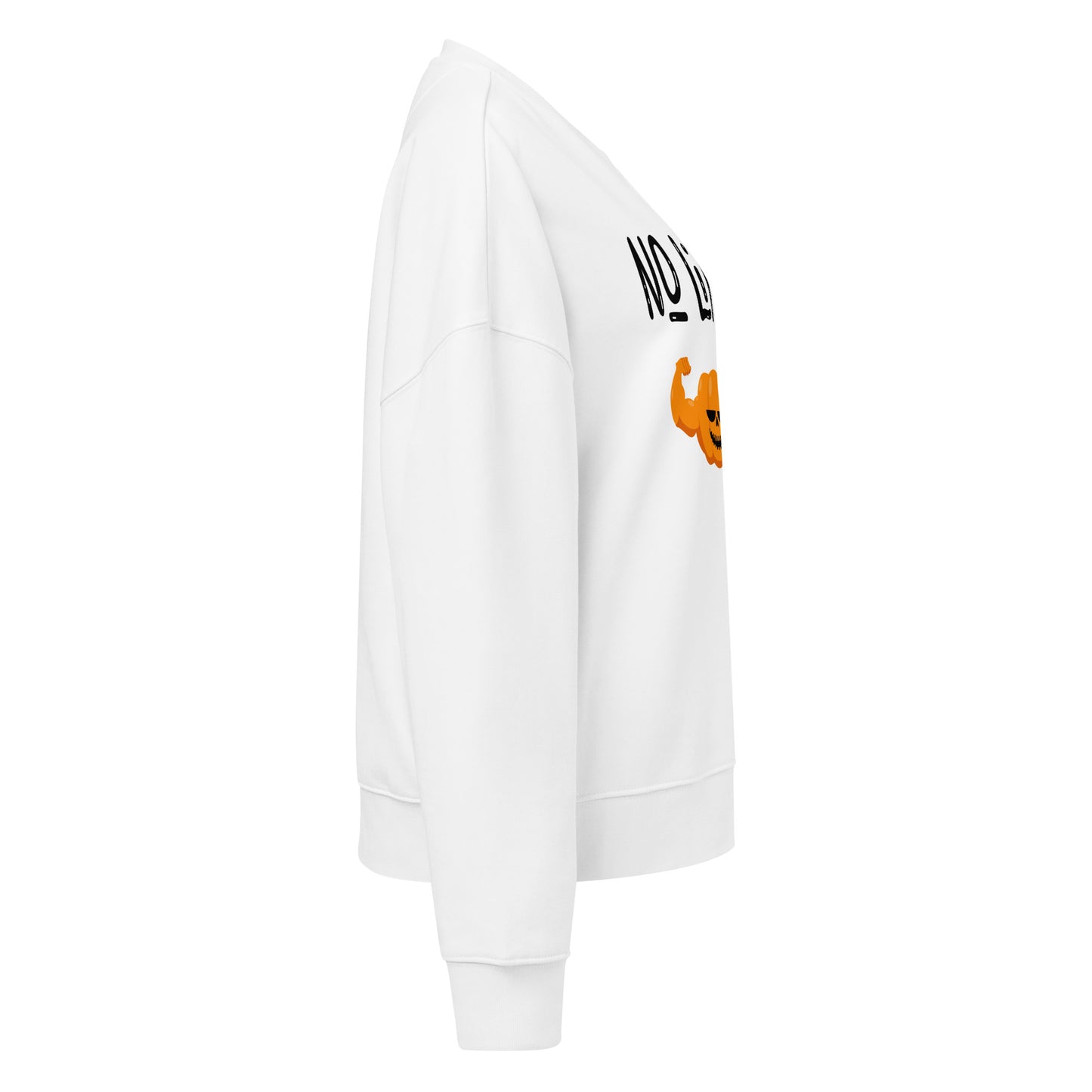 Women's Organic Sweatshirt - No Limits Halloween Edition for Eco-Friendly Style -