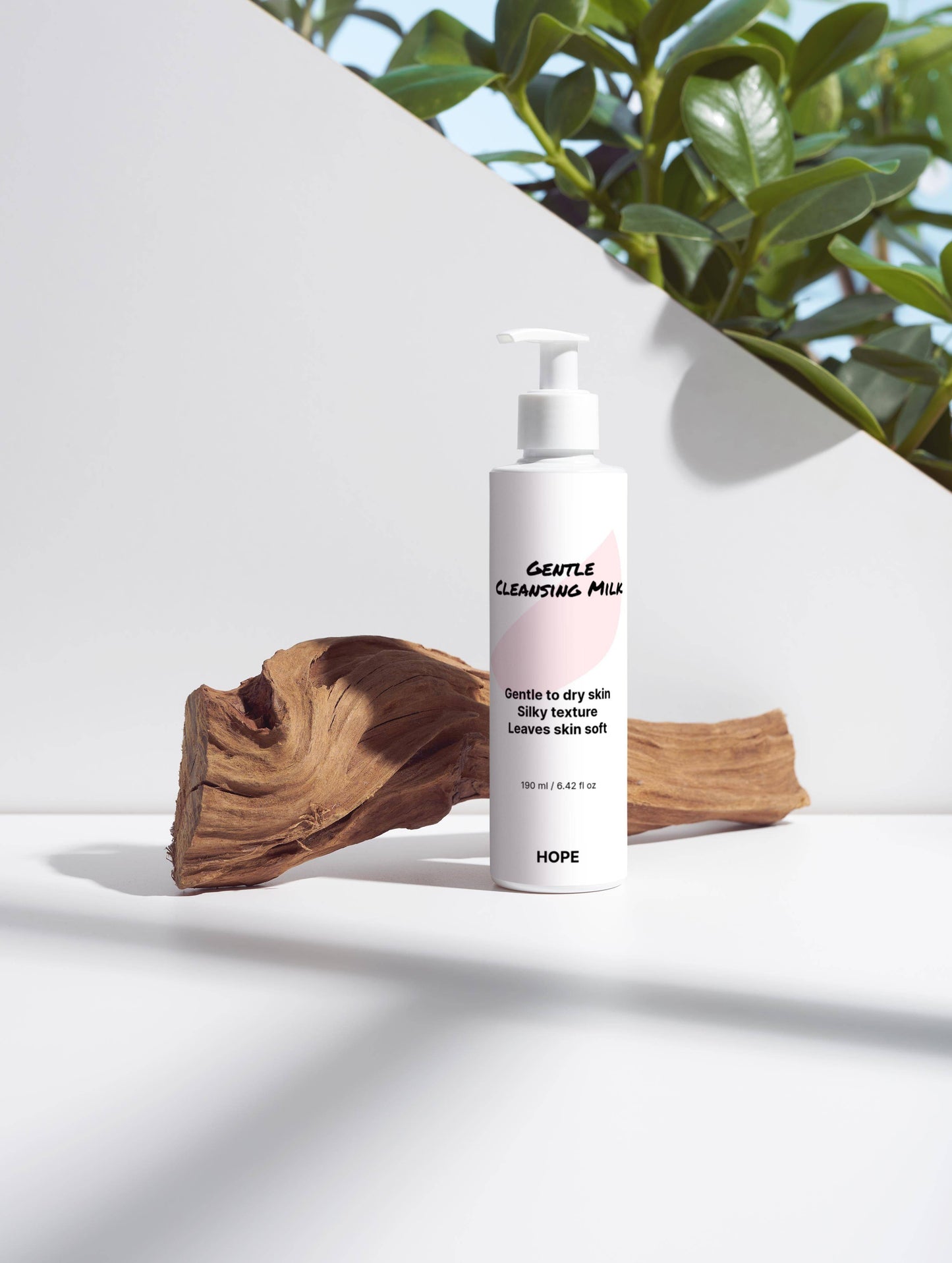 Gentle Cleansing Milk for Sensitive Skin - Soothing Makeup Remover and Everyday Cleanser -