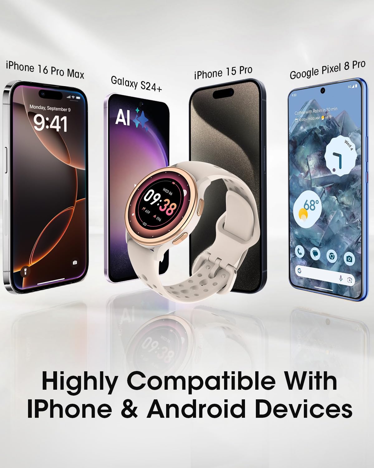 Aura Smartwatch - Elevate Your Lifestyle with Innovative Features -
