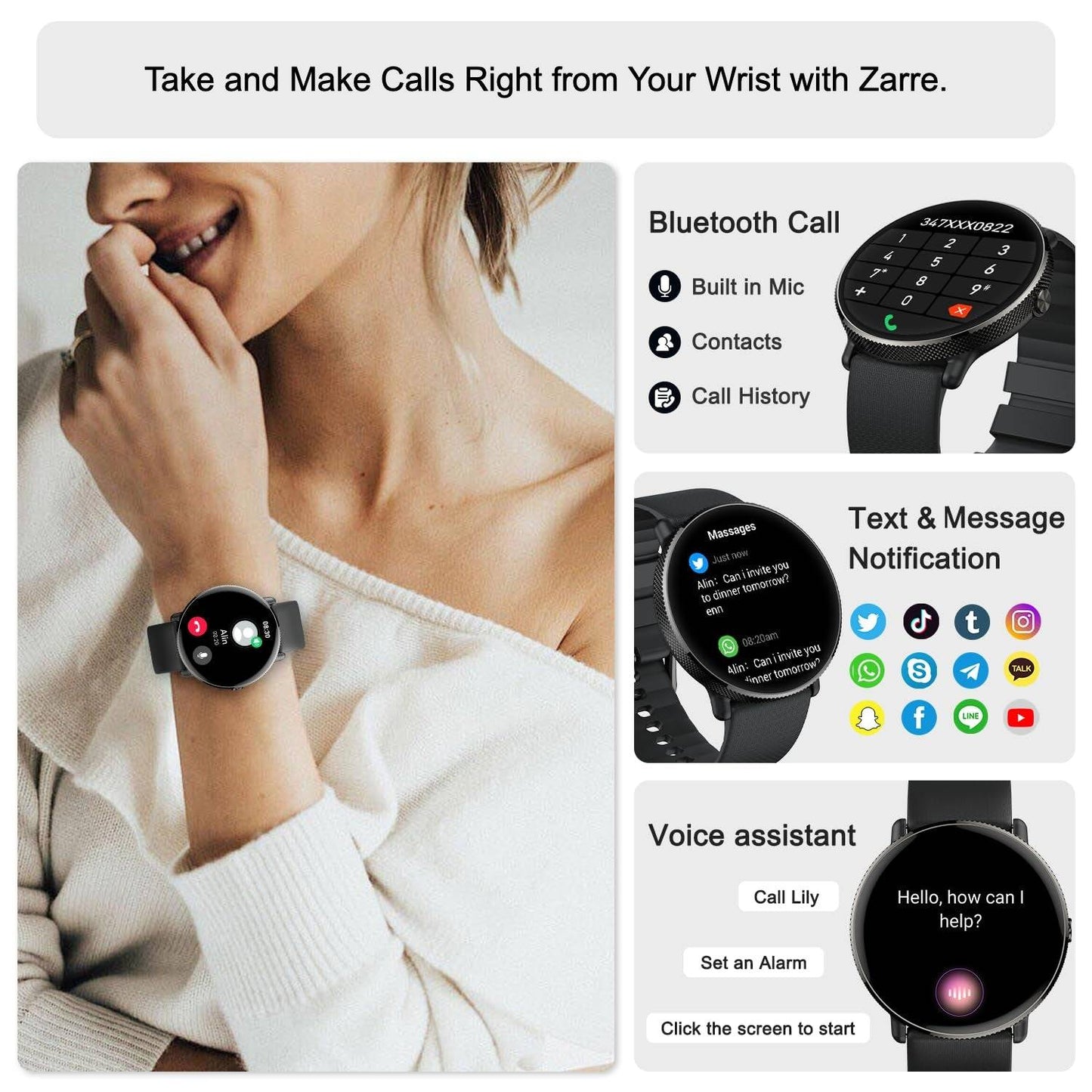 Luxe Smartwatch - Elevate Your Style and Functionality -