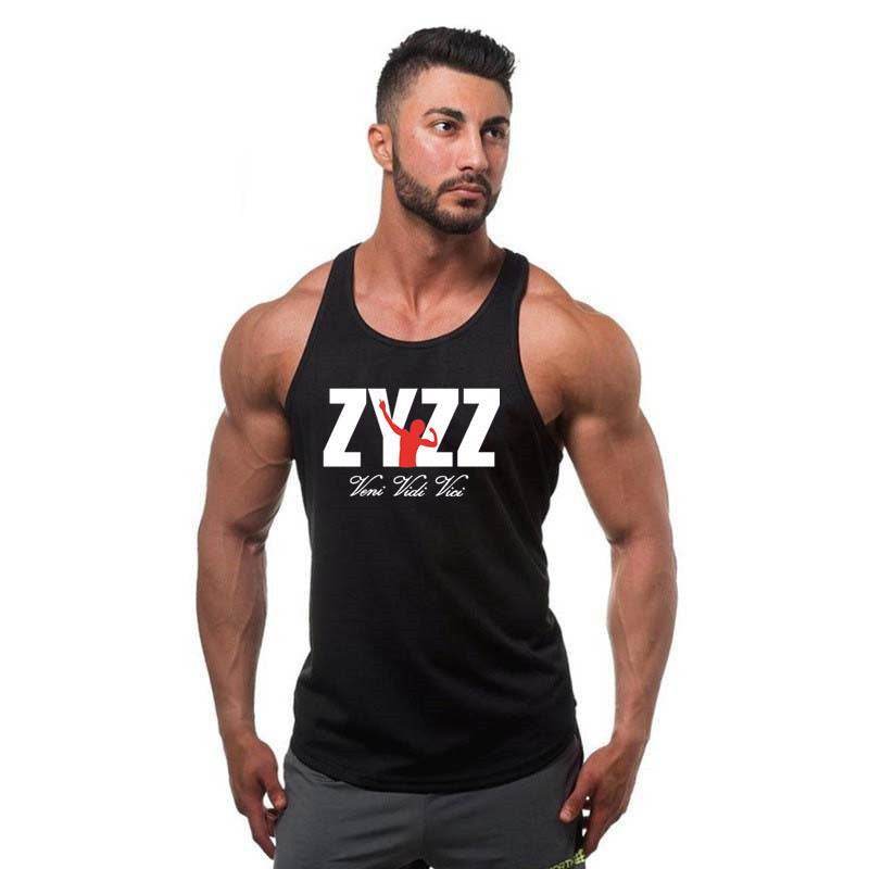 Men's Cotton Bodybuilding Fitness Vest - Training Athletic Wear - HOPE Athlete Apparel and Wellness