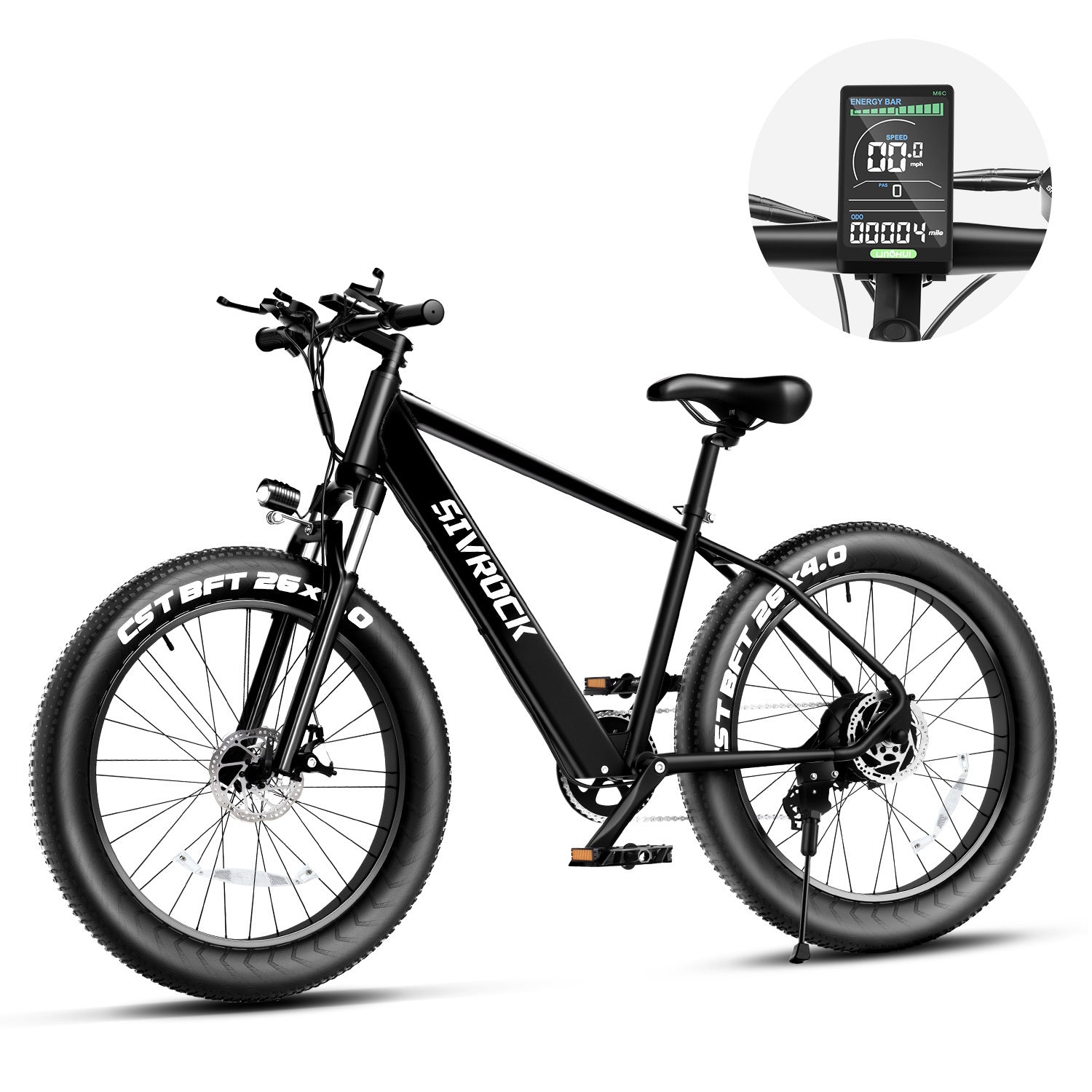 Powerful Electric Mountain Bike 1000W for Adults - 26" Fat Tires  - HOPE Athlete Apparel and Wellness