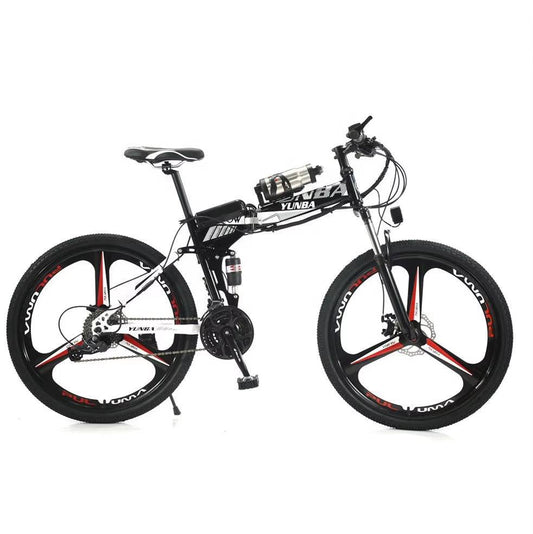 Bomber Electric Bike 21 Speed Lithium Battery Powered Bicycle -
