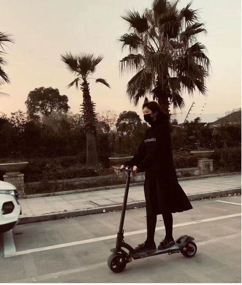 9 Inch Wide Tire Folding Scooter - Electric Scooter - HOPE Athlete Apparel and Wellness