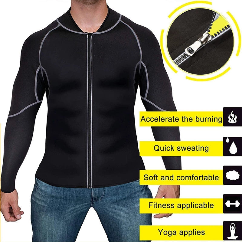 Men's Sauna Suit - Running & Fitness Sweat Suit