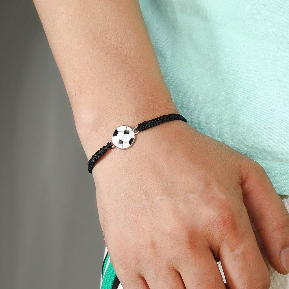 Team Spirit Braided Sport Bracelets - Adjustable Sports Accessories - HOPE Athlete Apparel & Wellness 