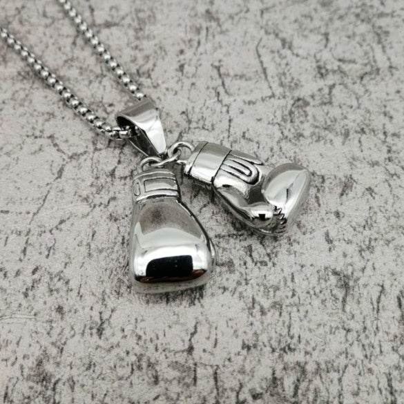 Fashion Gold Necklace Boxing Sport Simplicity - HOPE Athlete Apparel & Wellness 
