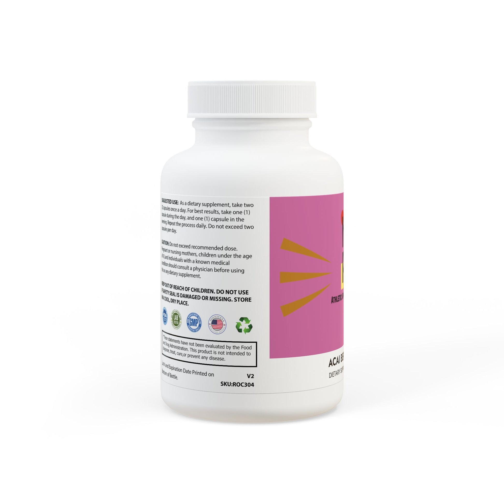 Acai Berry Complex Supplement (60 Capsules) - HOPE Athlete Apparel and Wellness