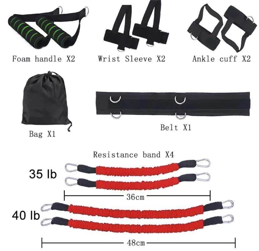 Boxing Arm Leg Bounce Strength Training Device - Resistance Band - HOPE Athlete Apparel & Wellness 