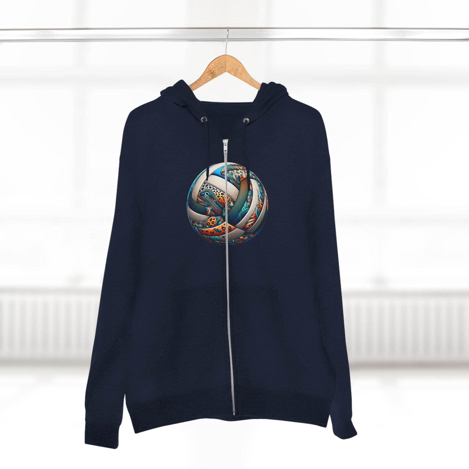 Women's Vibrant Volleyball Graphic for Streetwear Lovers - HOPE Athlete Apparel & Wellness 