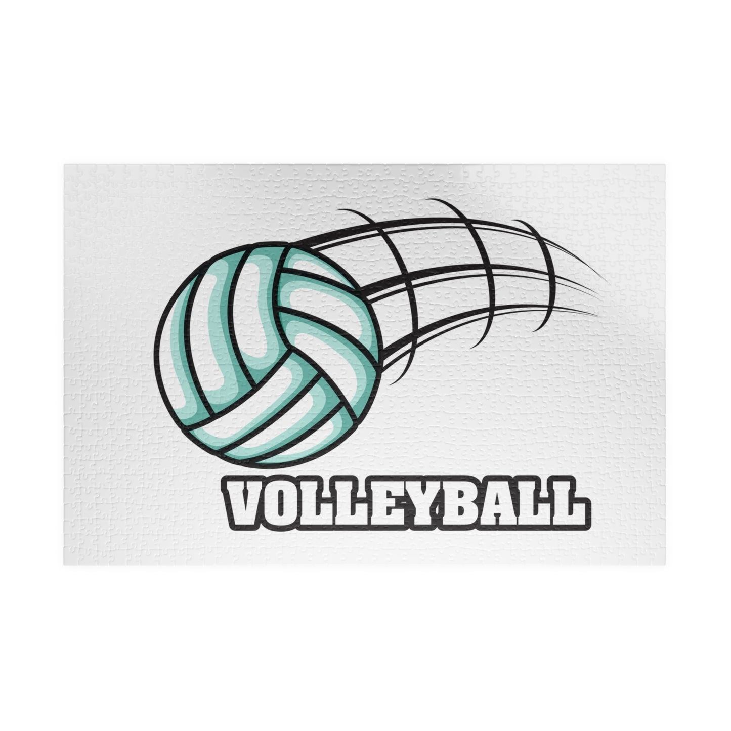 Volleyball Puzzle, Fun Family Game, Team Sports Gift, Indoor Activity, Unique Decoration, Volleyball Lover Gift, Challenge Your Mind
