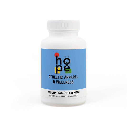 Multivitamin for Men - Boost Energy, Exercise & Overall Health - HOPE Athlete Apparel & Wellness 