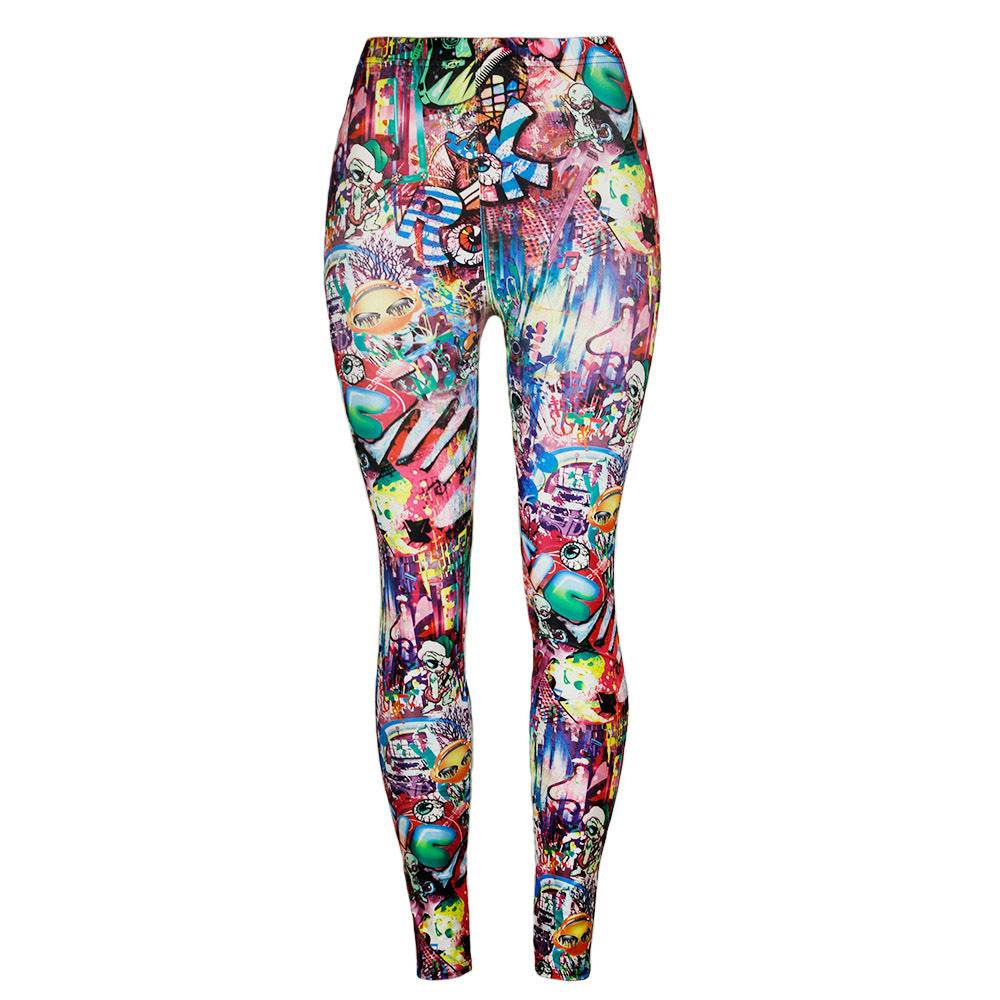 Doodle sport yoga pants - HOPE Athlete Apparel and Wellness
