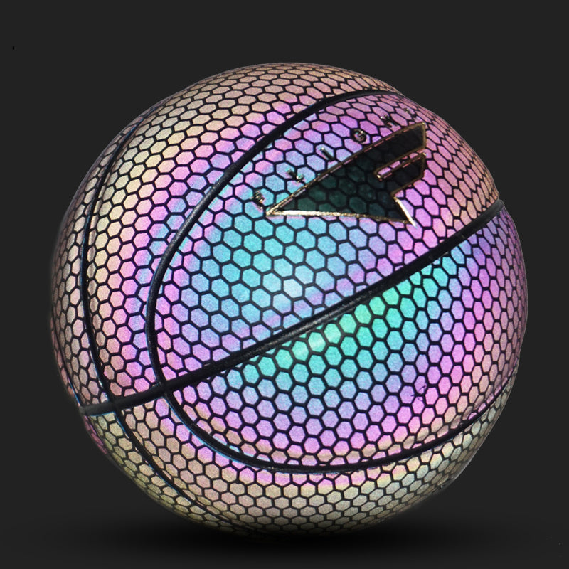 Colorful Reflective Basketball for Indoor and Outdoor Play - HOPE Athlete Apparel and Wellness