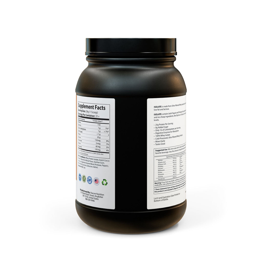 Whey Isolate Protein Supplement (907g, 2lb) - HOPE Athlete Apparel and Wellness