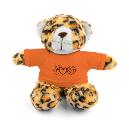 Cute Volleyball Teddy Bear with Tee, Stuffed Animal Gift