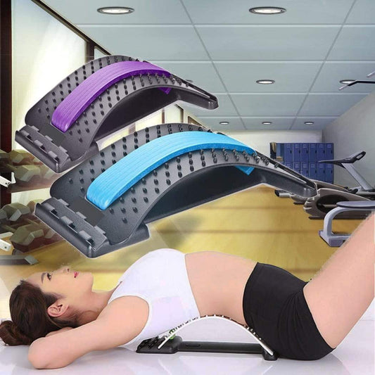 Lumbar Traction Device - Back Pain Relief & Lumbar Support