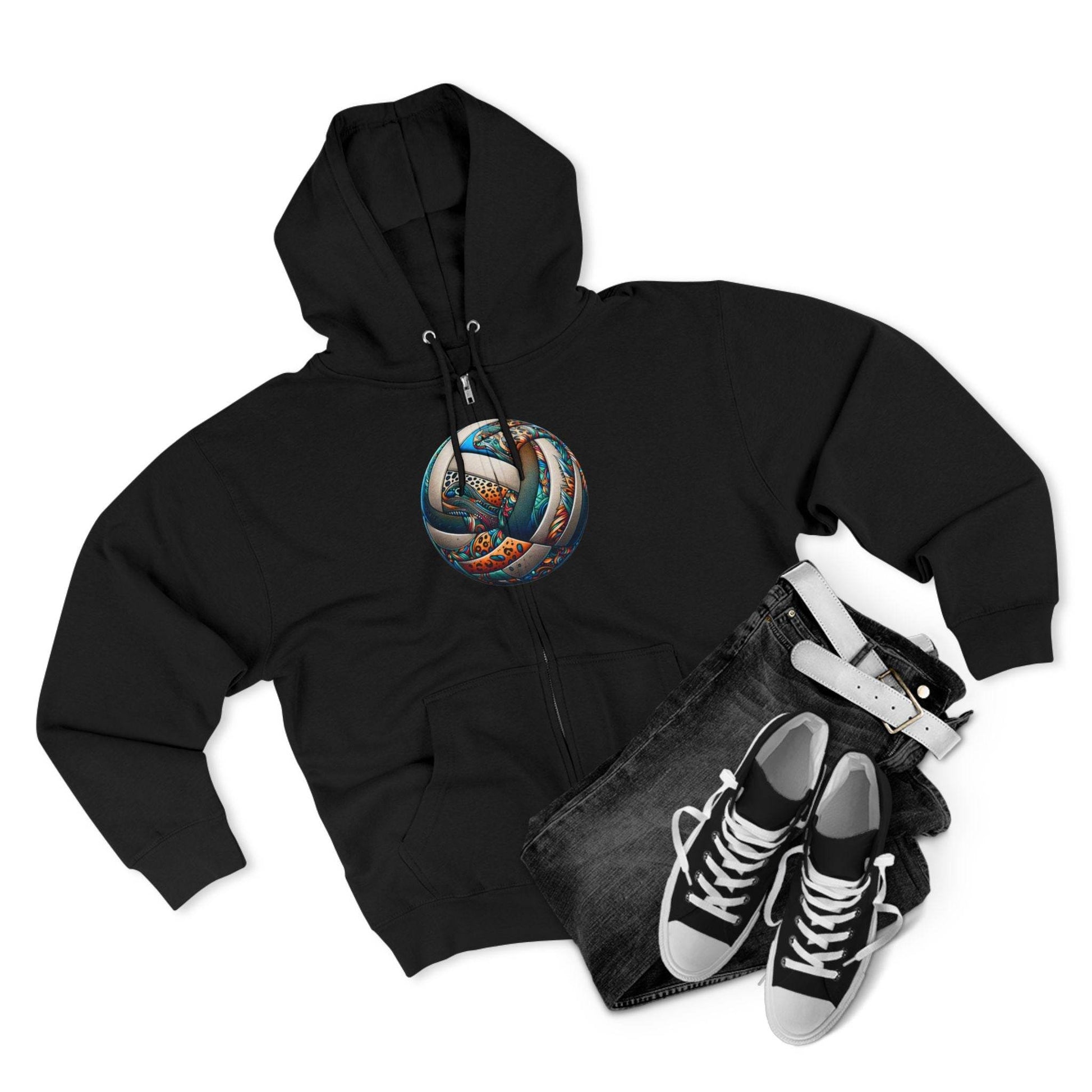 Women's Vibrant Volleyball Graphic for Streetwear Lovers - HOPE Athlete Apparel & Wellness 