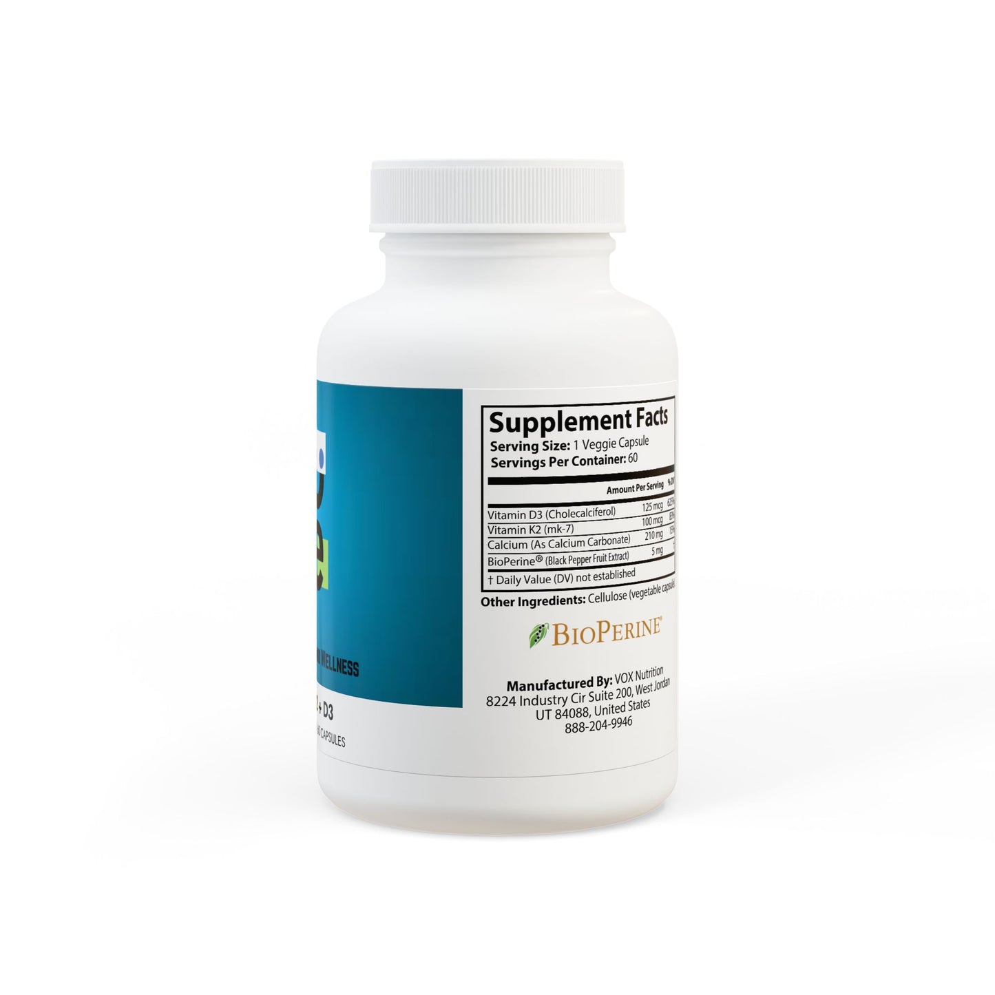 Vitamin K2 + D3 Supplement | Exercise Performance & Muscle Function