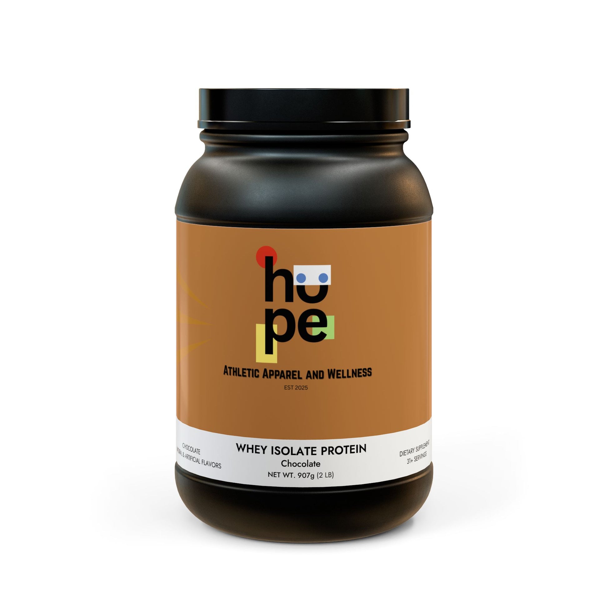 Whey Isolate Protein Supplement (907g, 2lb) - HOPE Athlete Apparel and Wellness