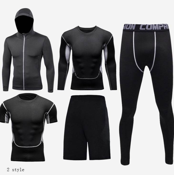 Men's Fitness Clothing Set - High-Performance Basketball Tights - HOPE Athlete Apparel and Wellness