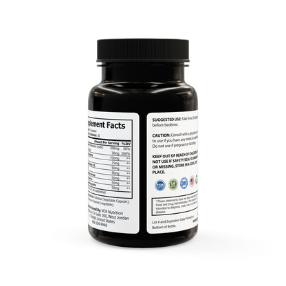 Magnesium Zinc Supplement- 90 Capsules